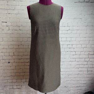 - Isaac Mizrahi for target brown dress with white polka dots size 4